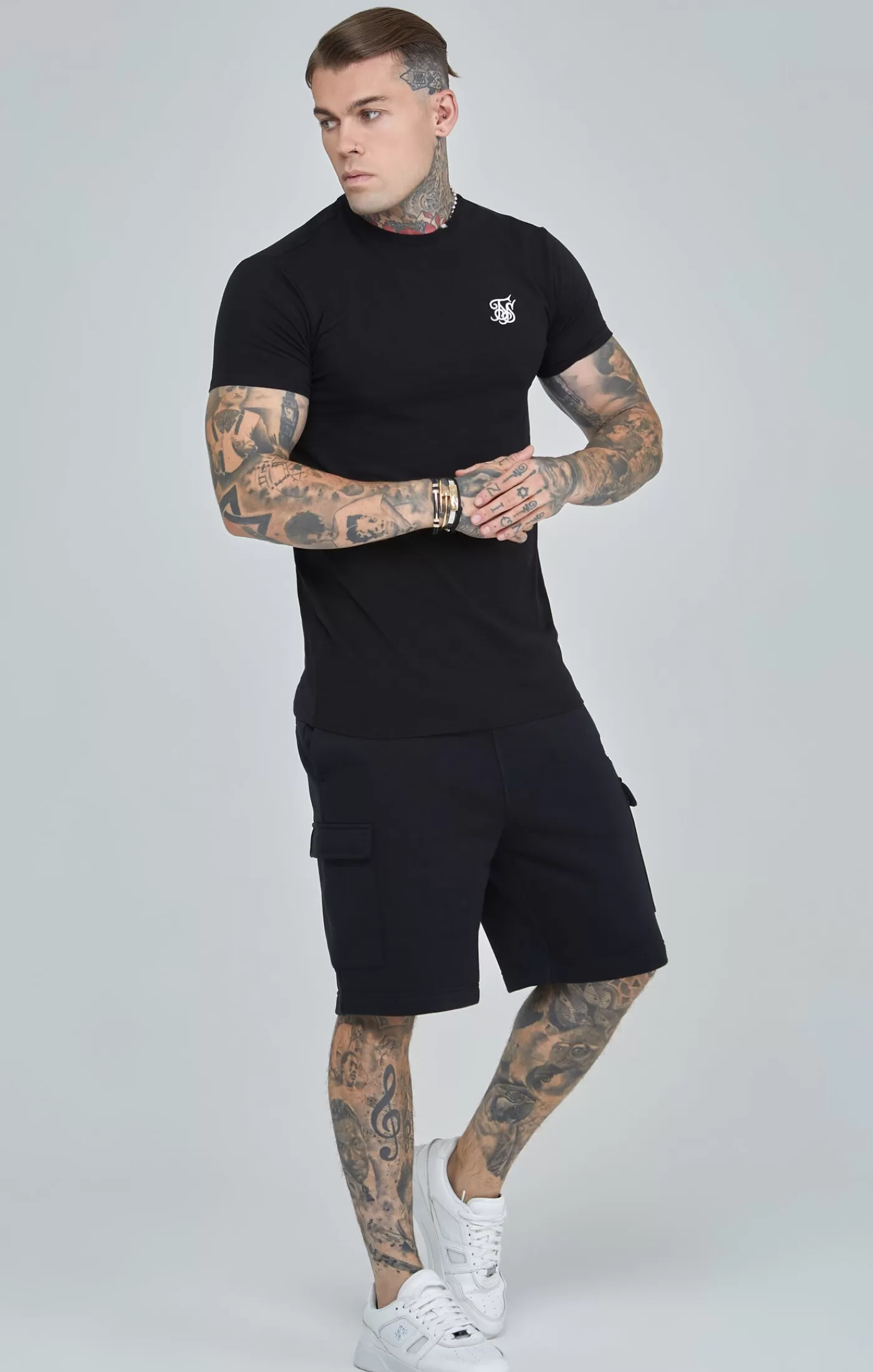 Hot Black Essential Cargo Polec Short Szorty