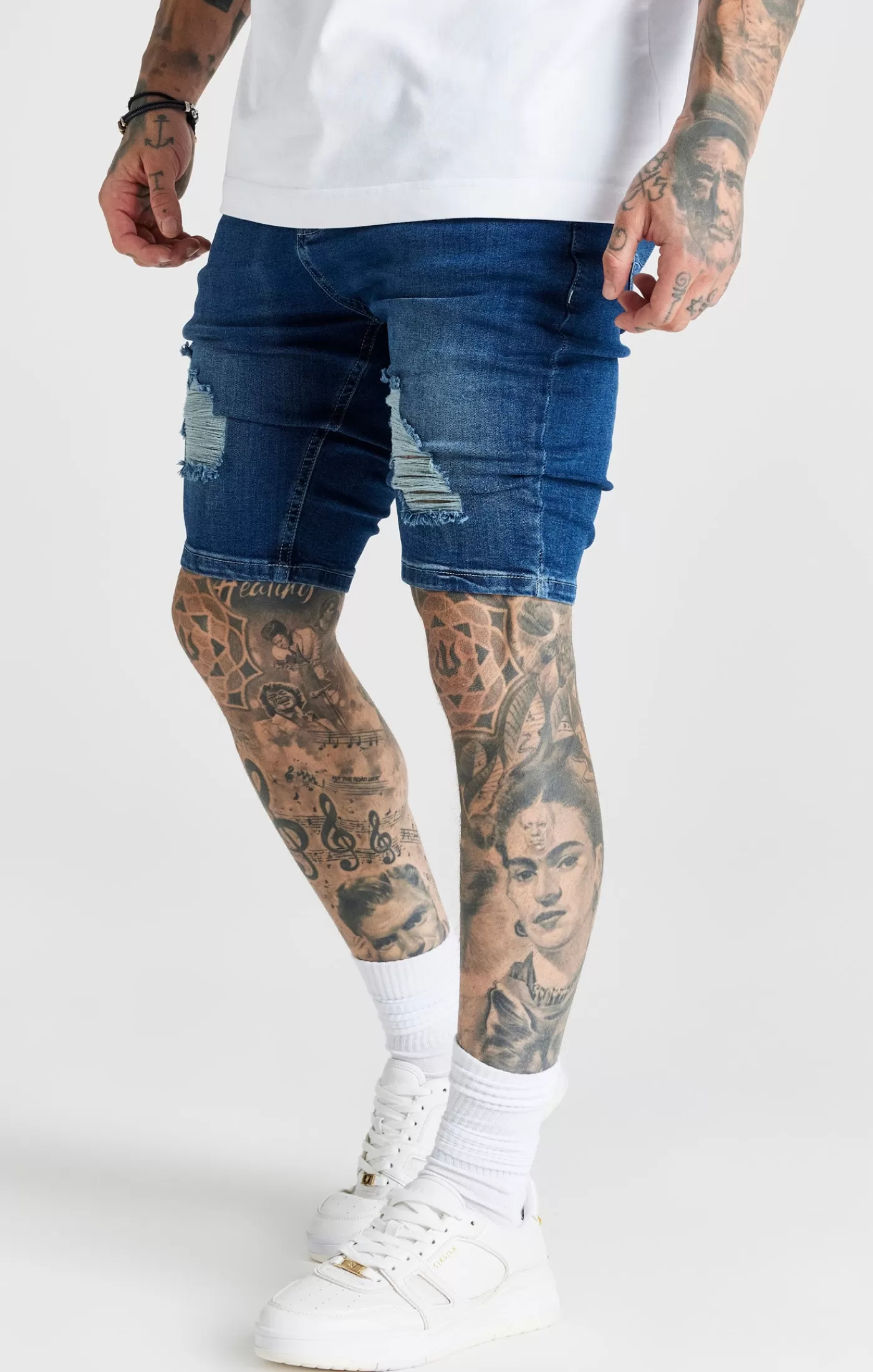 Shop Blue w trudnej sytuacji jeansowej Szorty