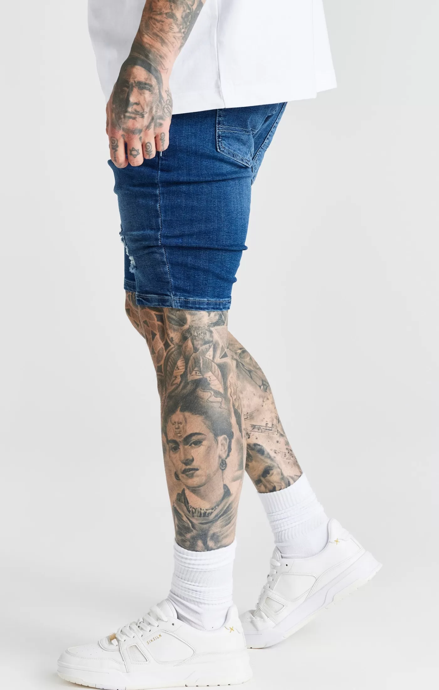 Shop Blue w trudnej sytuacji jeansowej Szorty