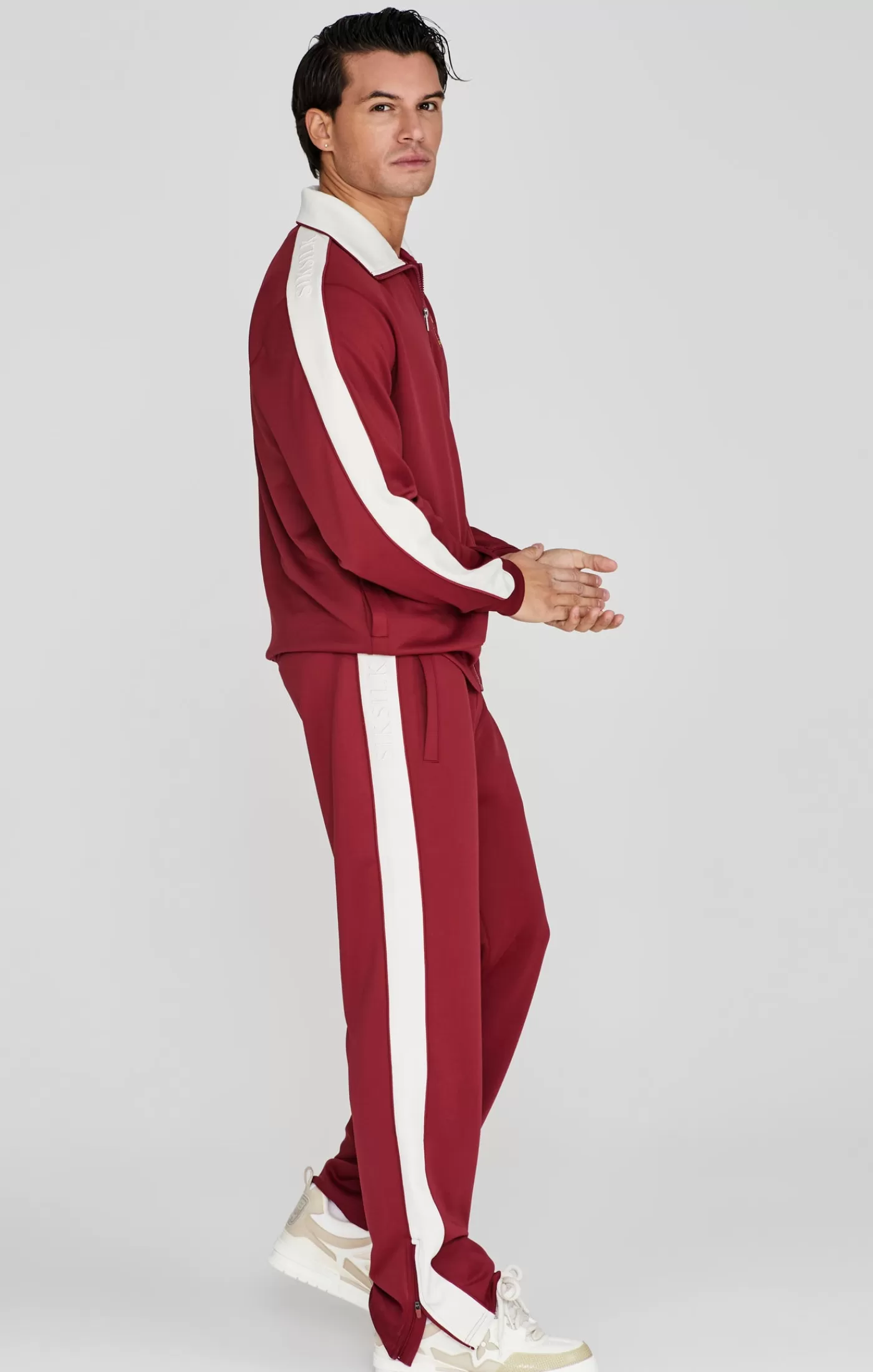 New Crest Track Top Bluzy Z Kapturem