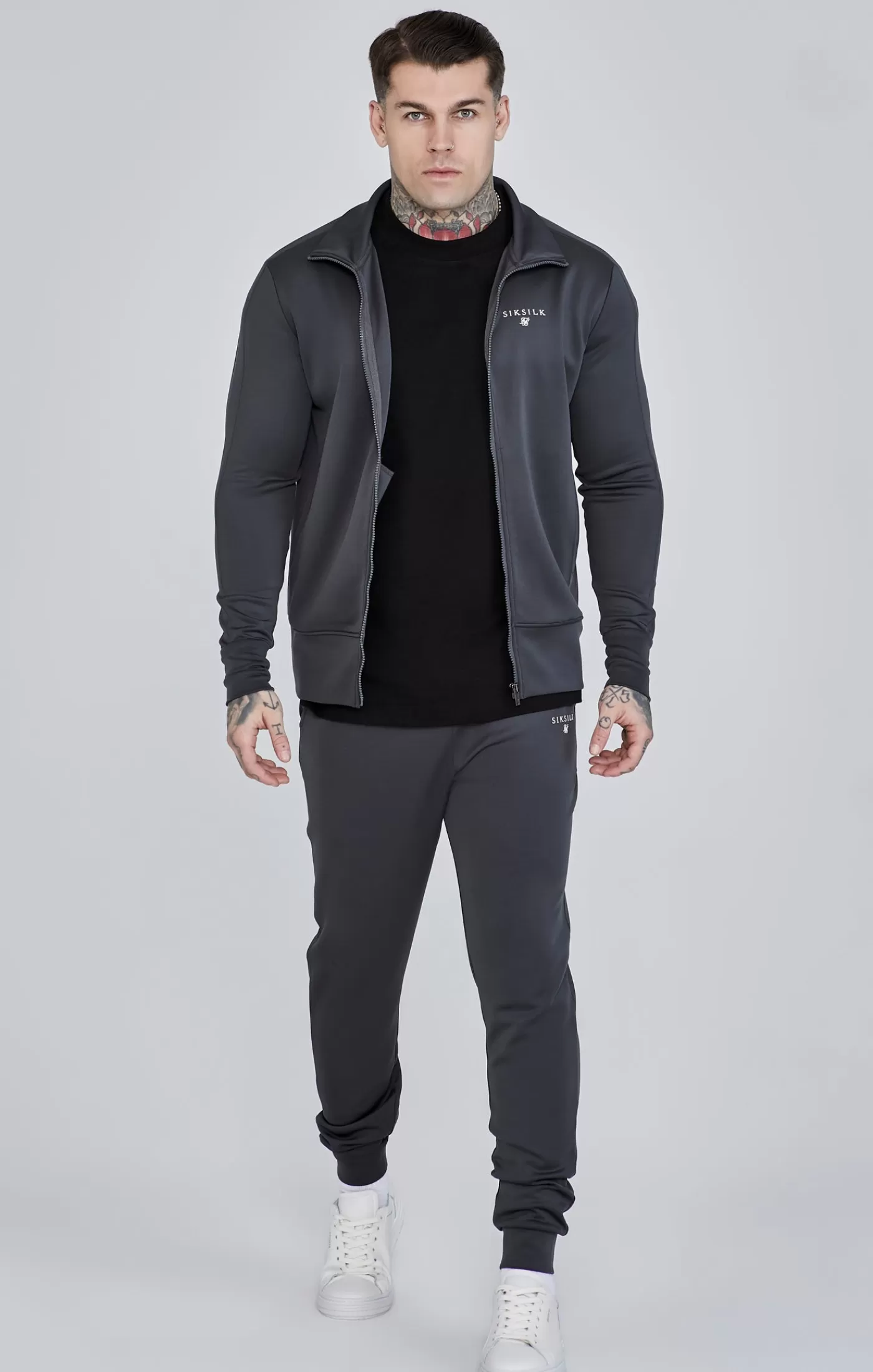 Clearance Essentials Poly Top Top Track Tops