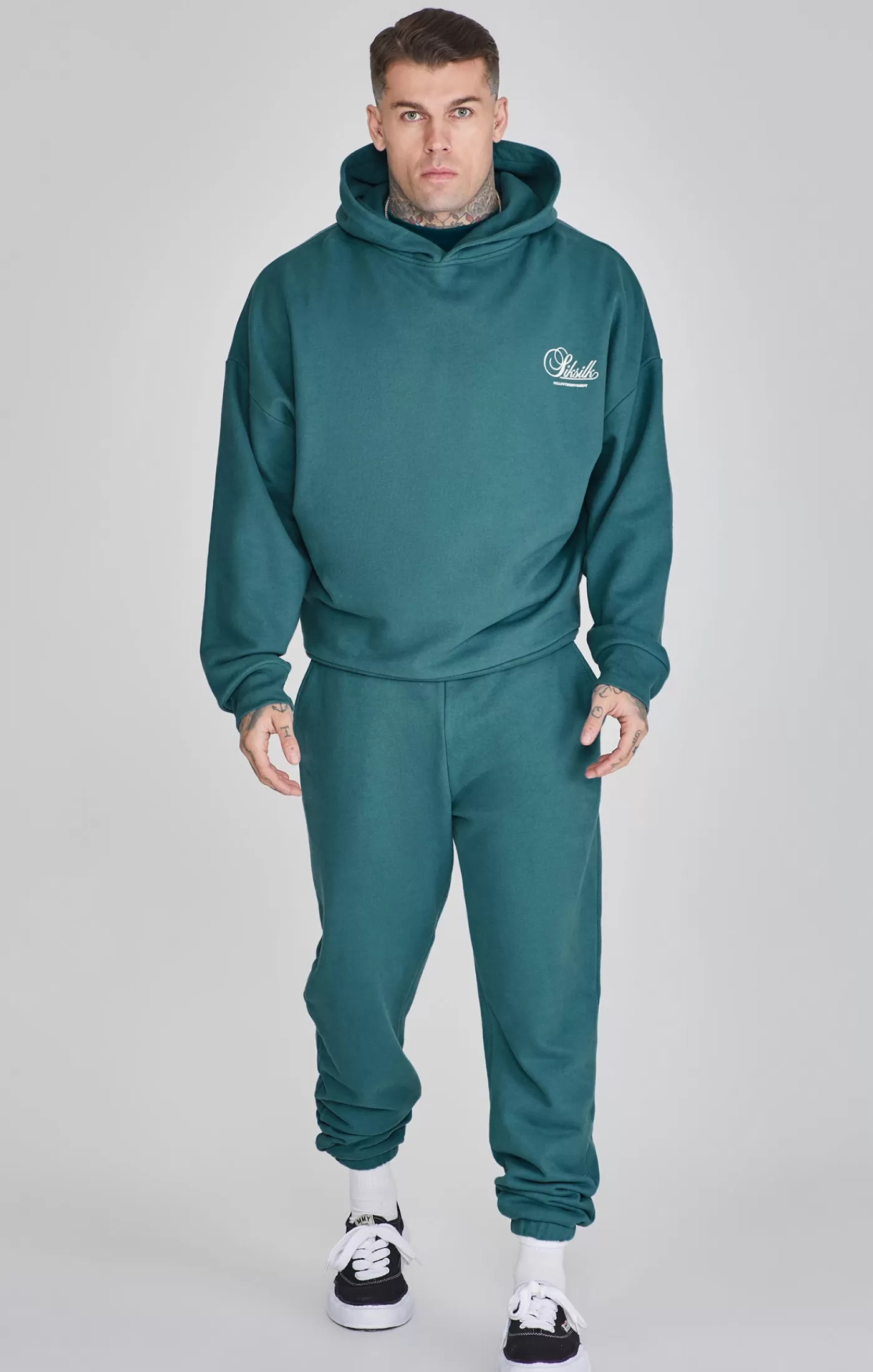 Online Graficzne joggery Spodnie Dresowe