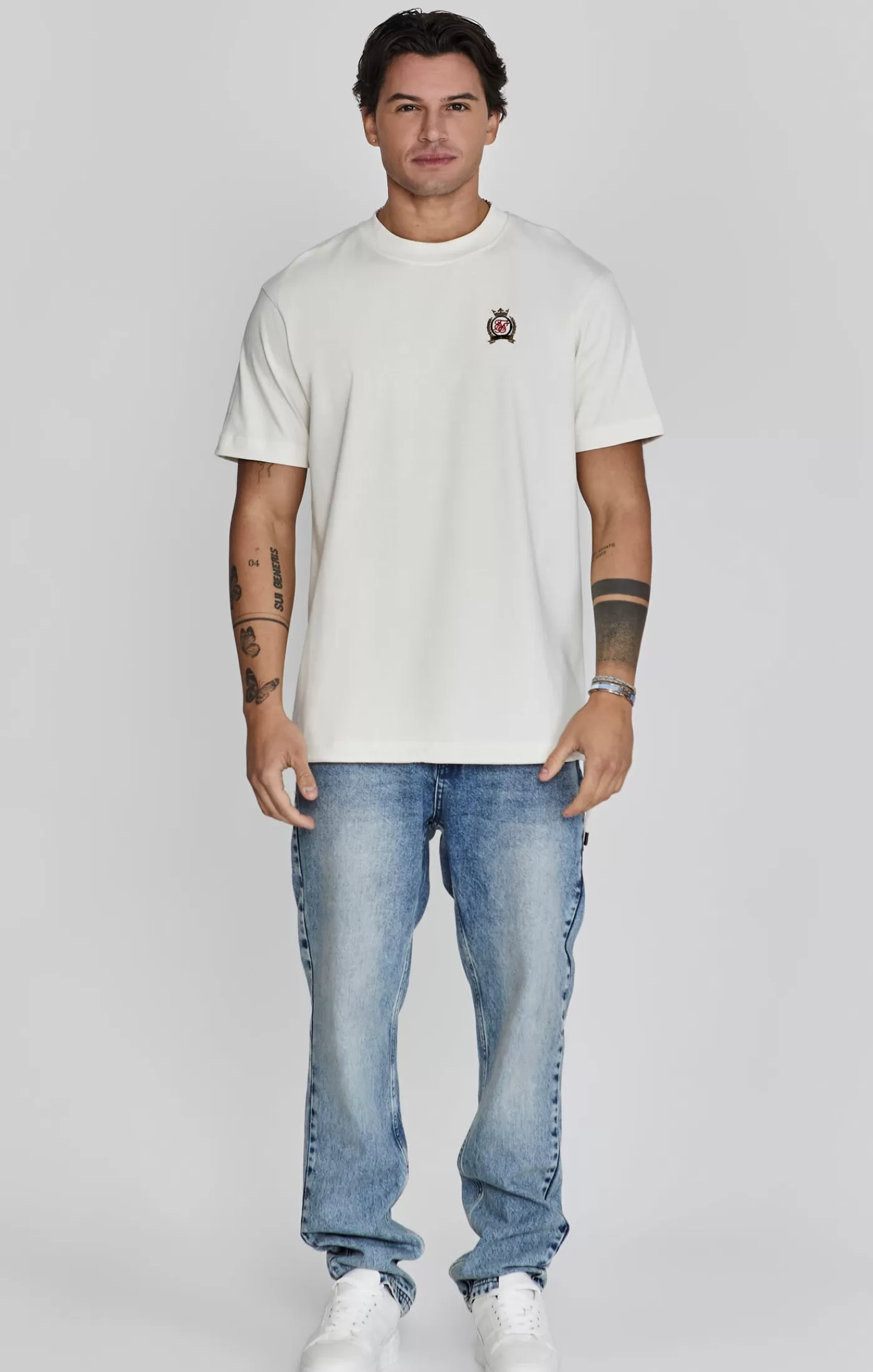 Shop Jeansy proste Dżinsy