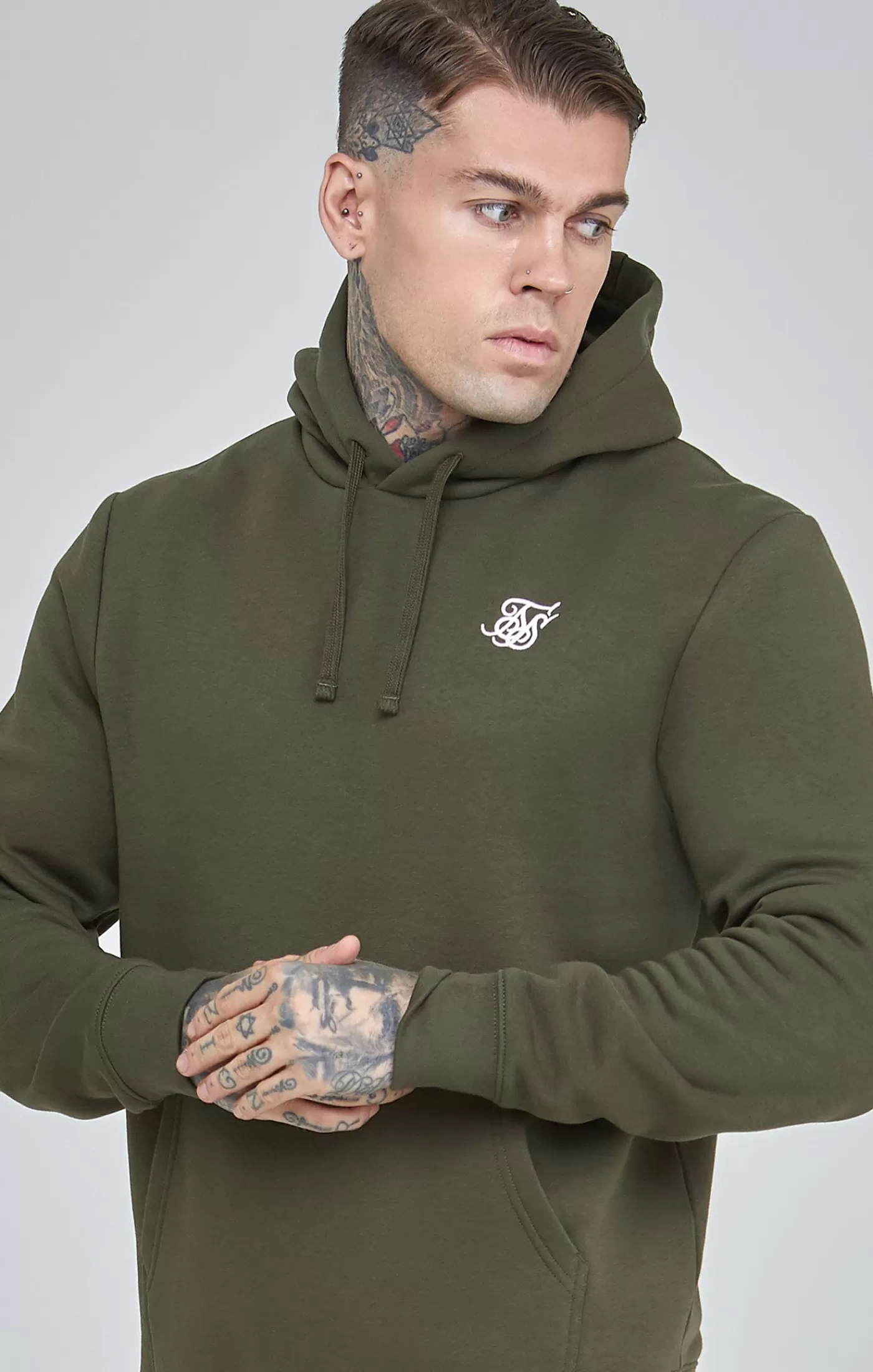 Best Sale Khaki Essential Overhead Hoodie Bluzy Z Kapturem