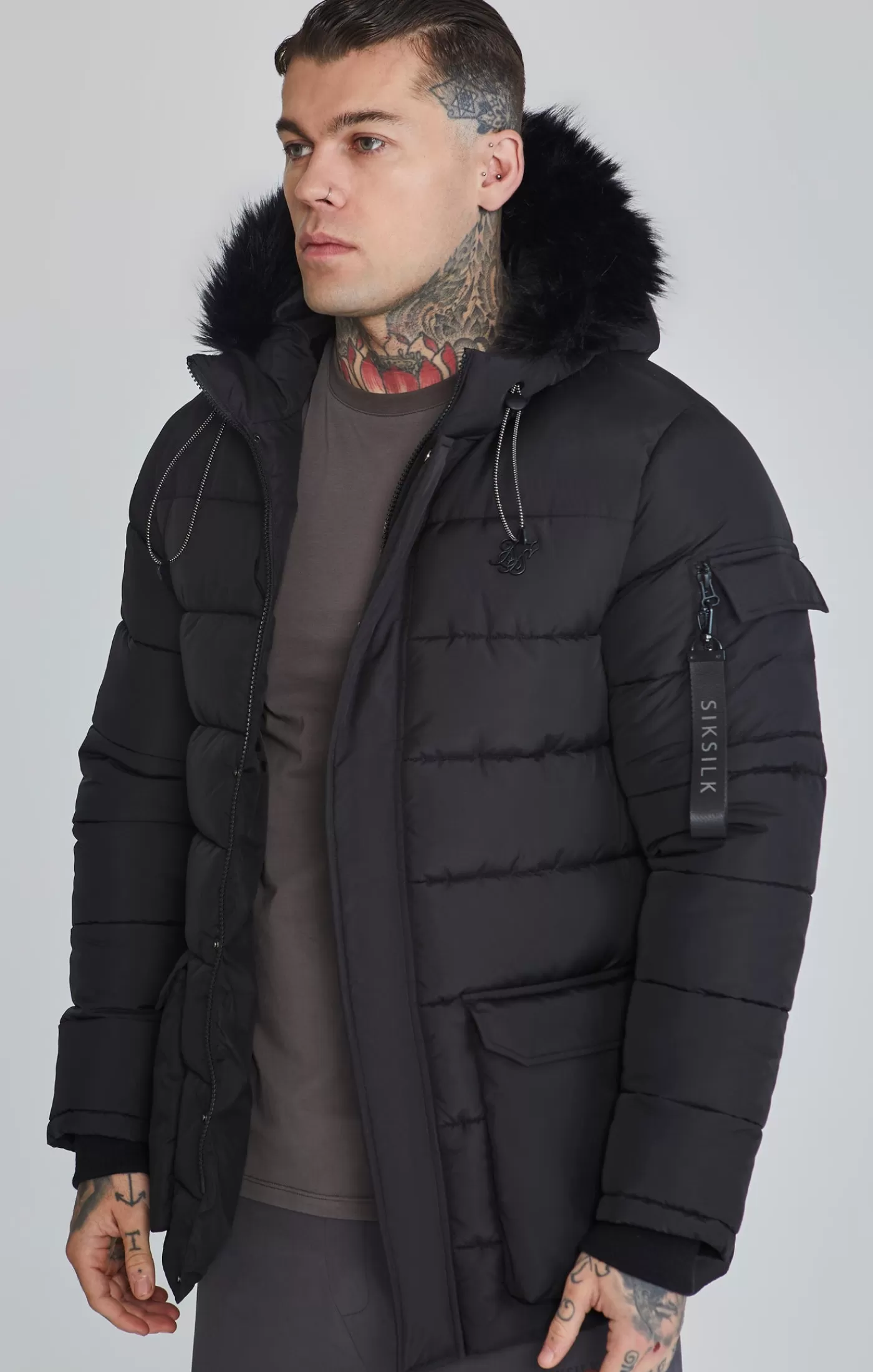 Flash Sale Kurtka z futrzanym kapturem Kurtki