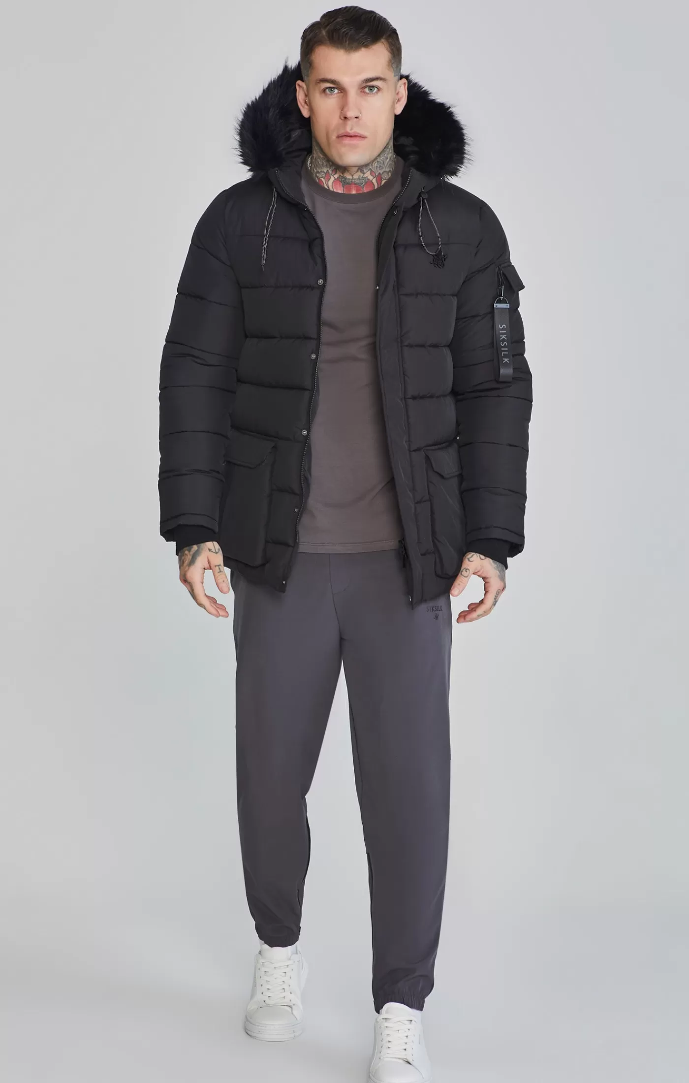 Flash Sale Kurtka z futrzanym kapturem Kurtki