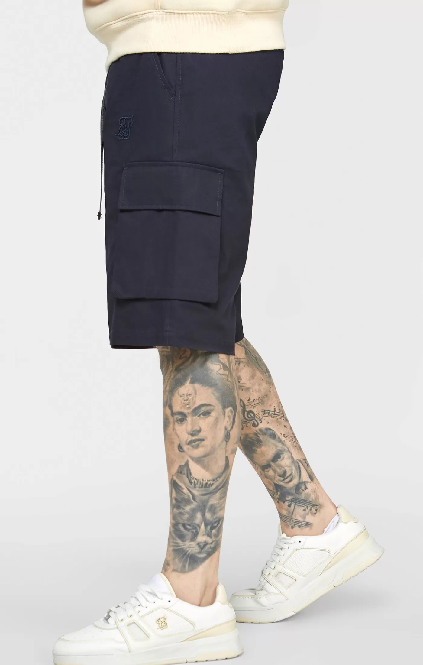 Shop Marynarka wojenna krótka Szorty
