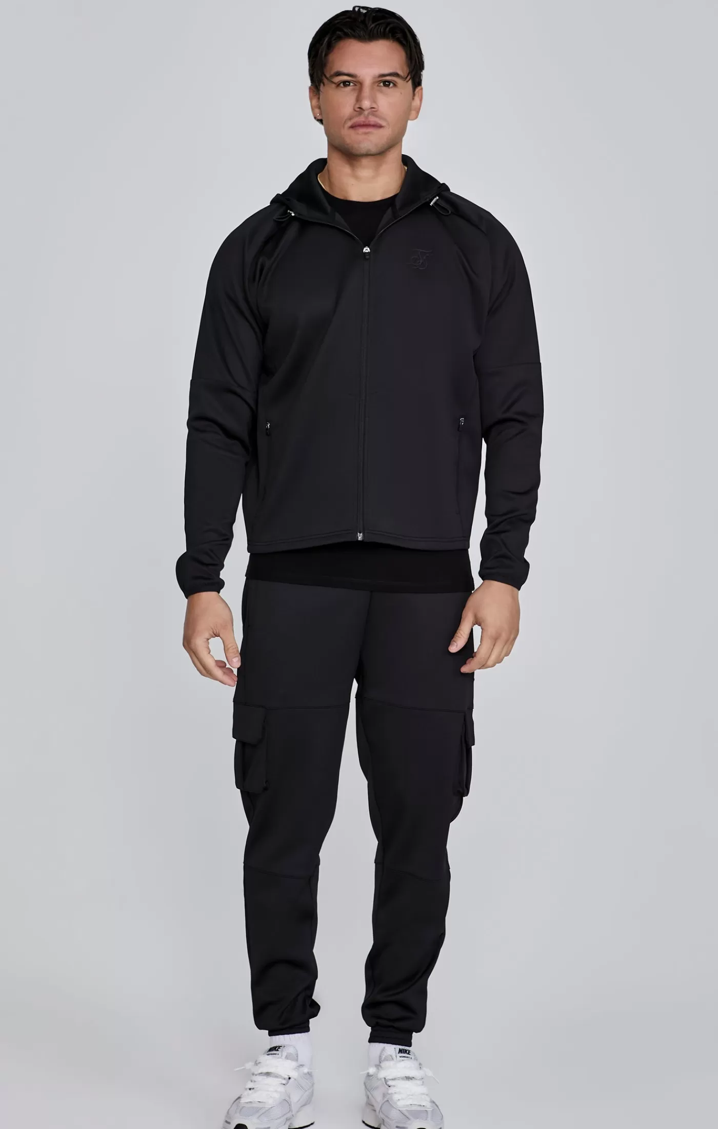 Fashion Pełna bluza z bluzy zip Bluzy Z Kapturem