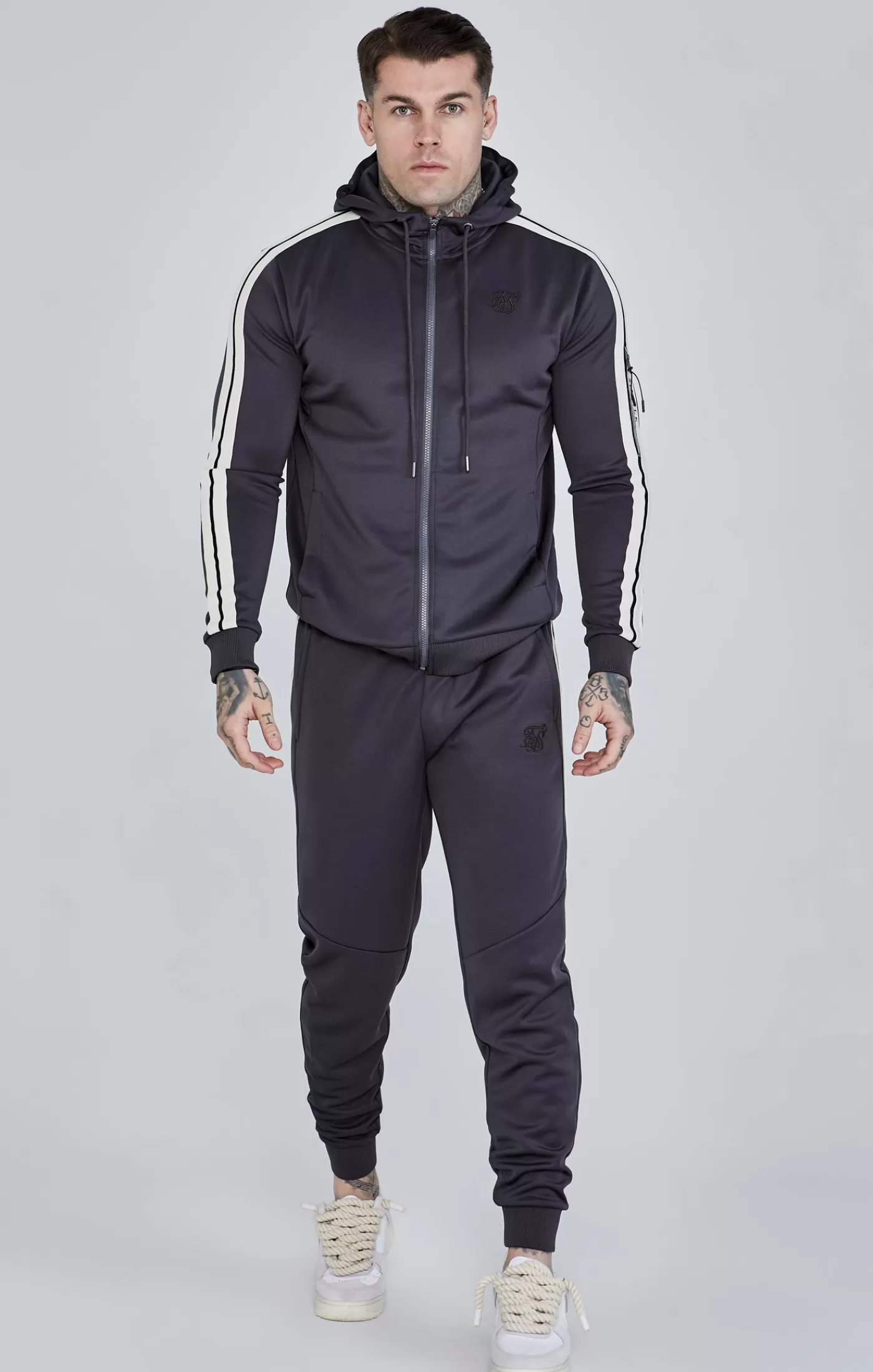 Outlet Relaksowane joggery Spodnie Dresowe