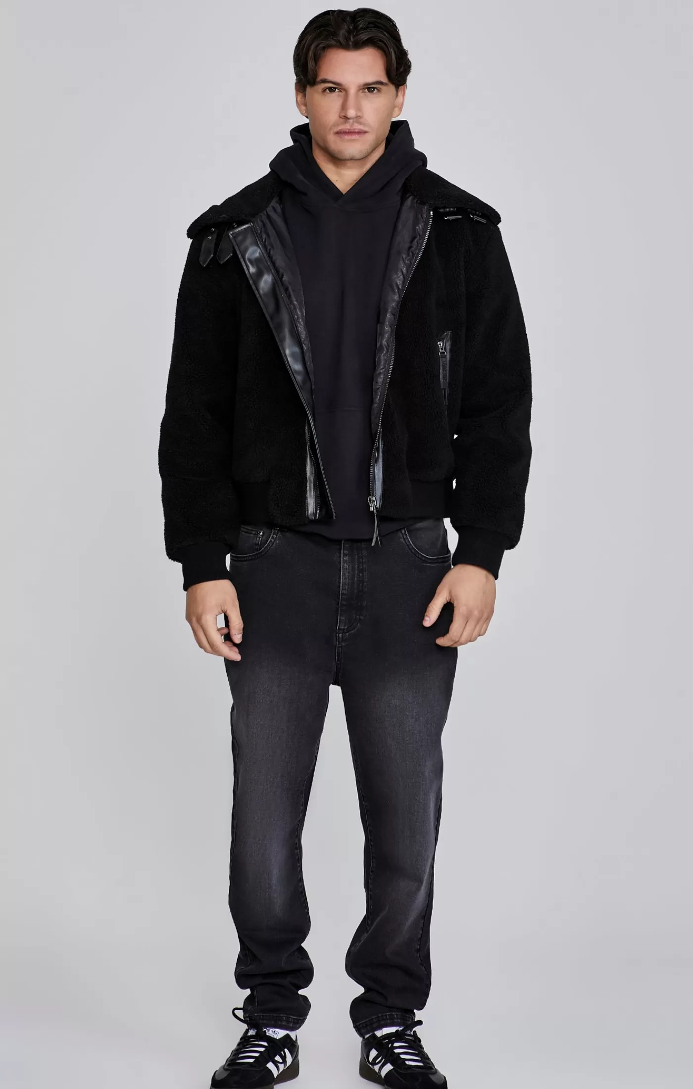 Best Sale Sherpa Bomber Kurtka Kurtki