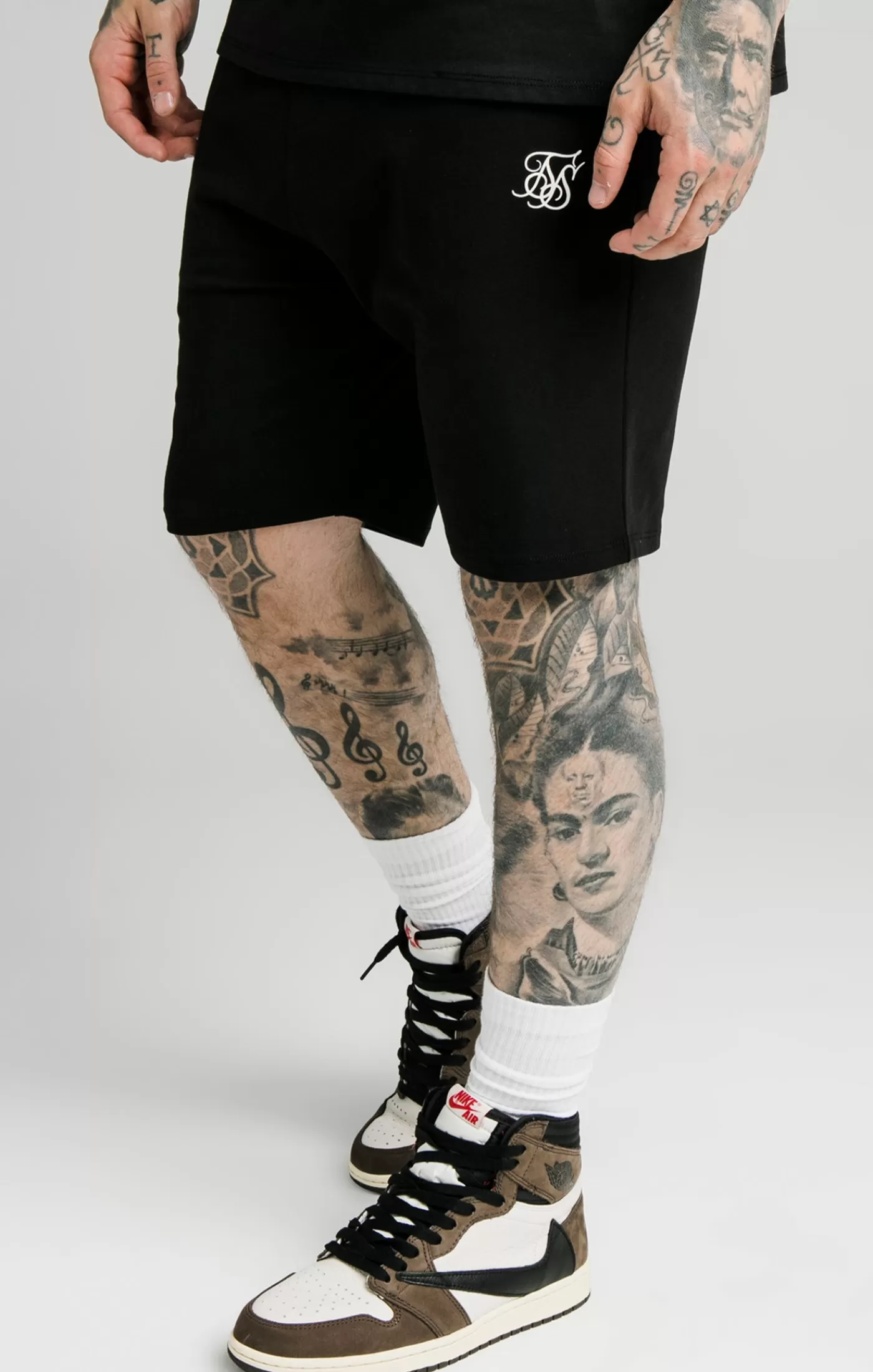 Hot Jersey Shorts - Czarny Szorty