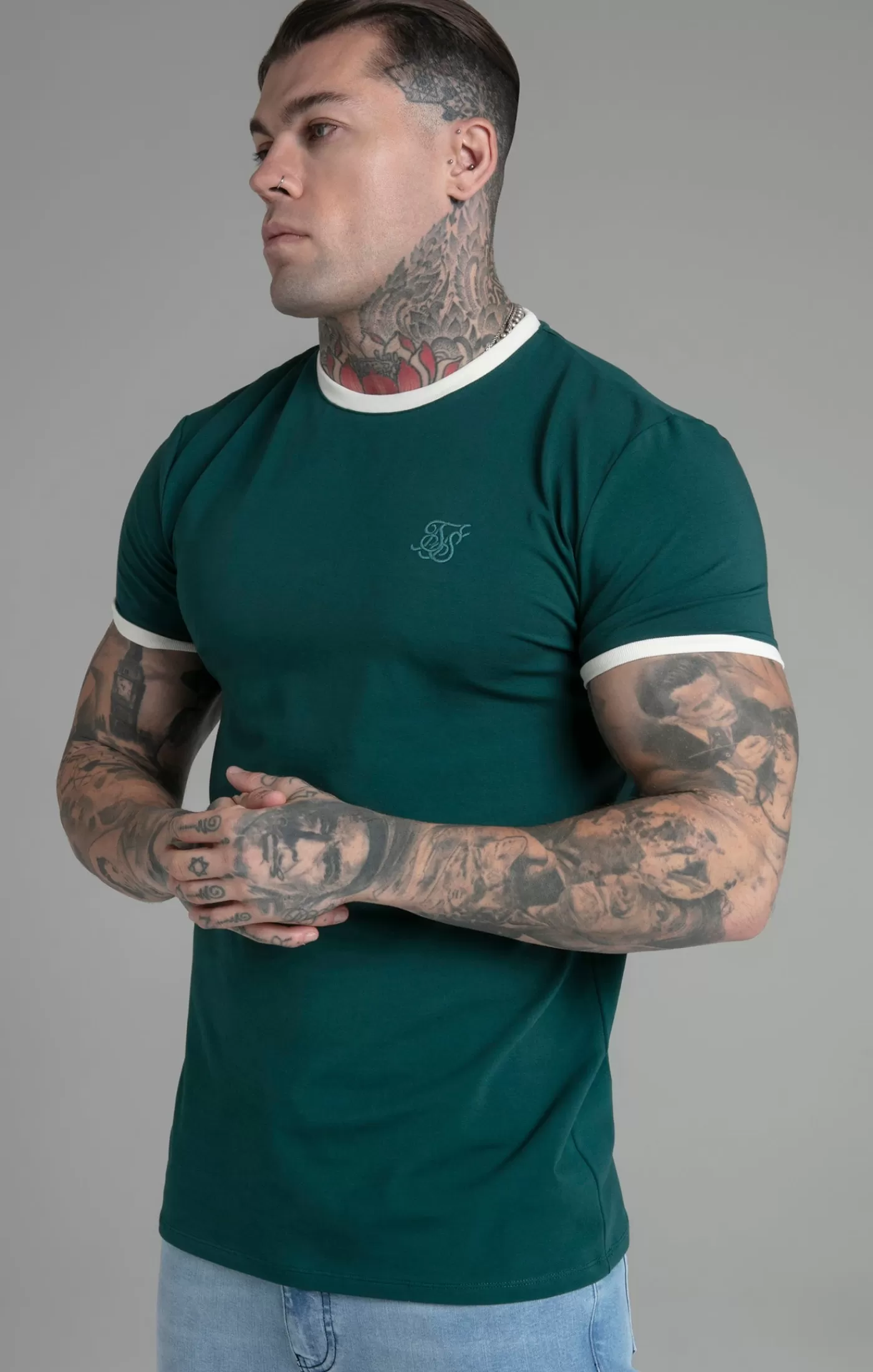Fashion T-shirt Ringer Koszulki