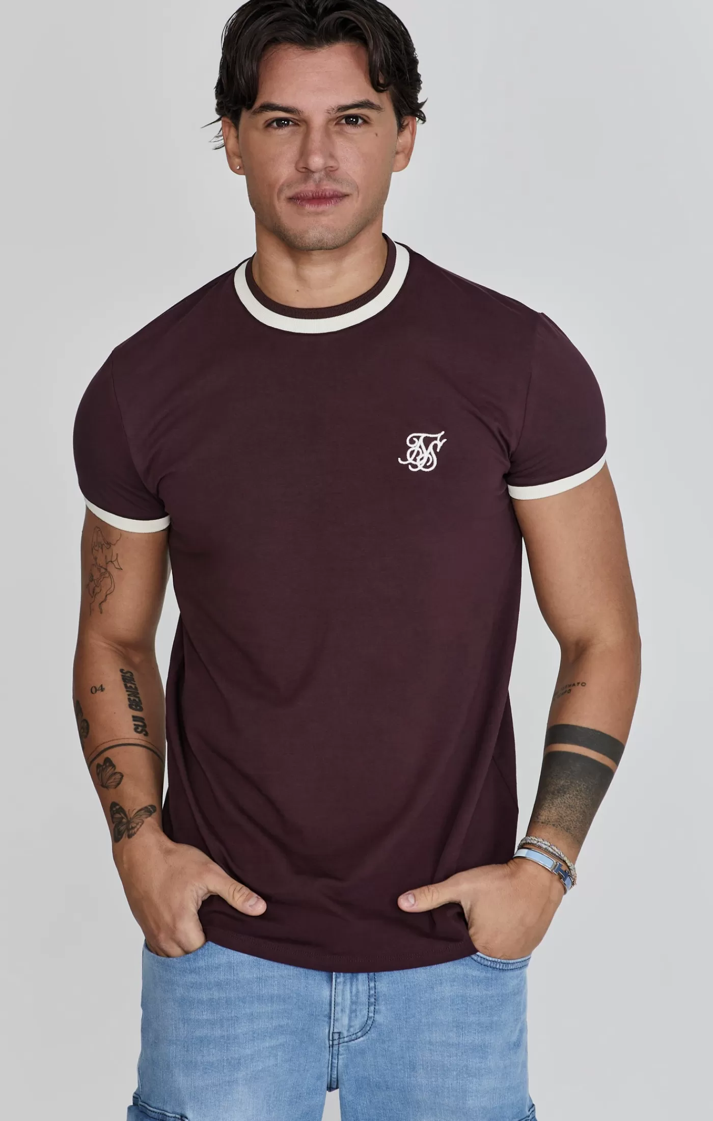 Fashion T-shirt Ringer Koszulki