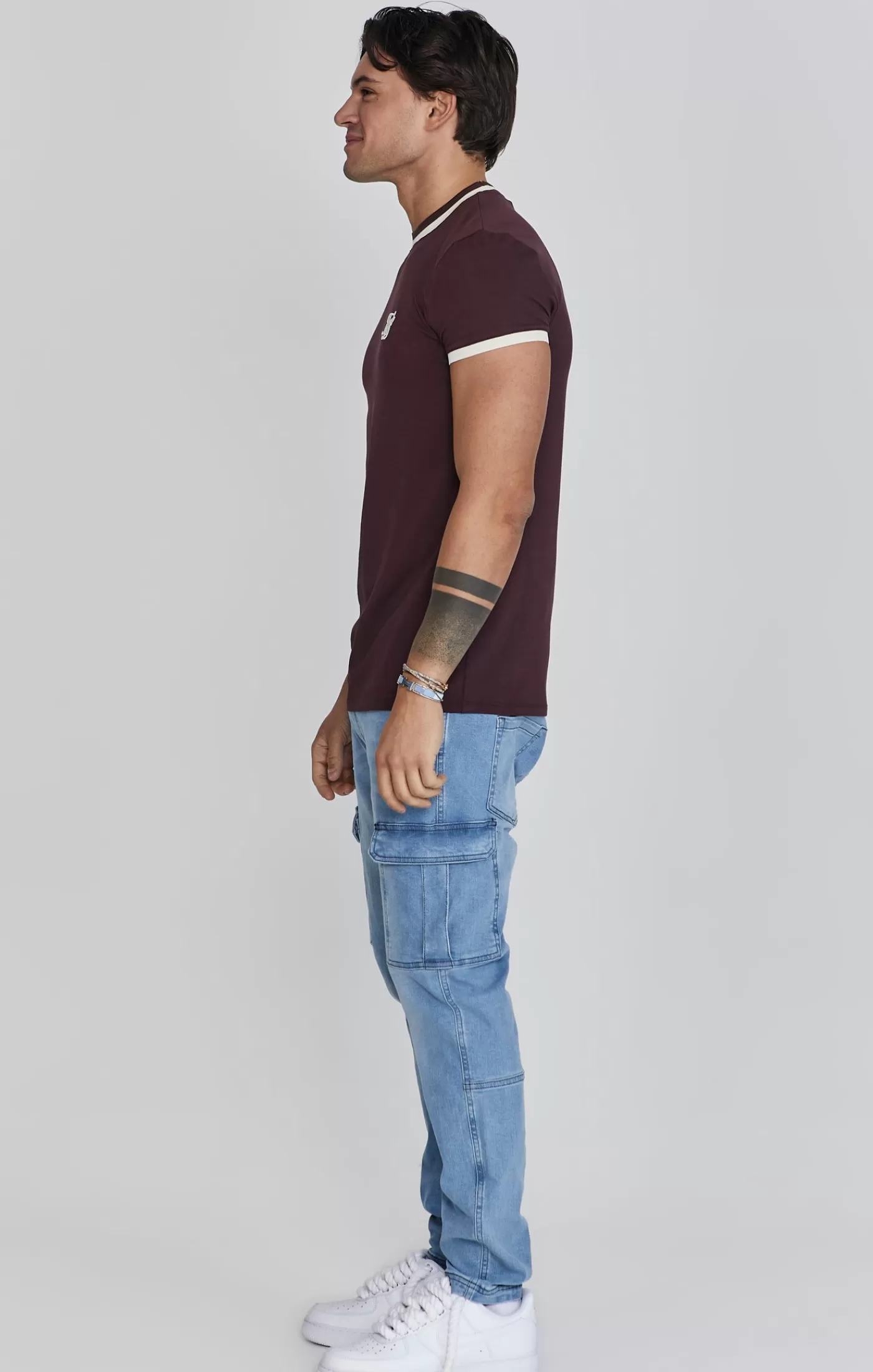 Fashion T-shirt Ringer Koszulki