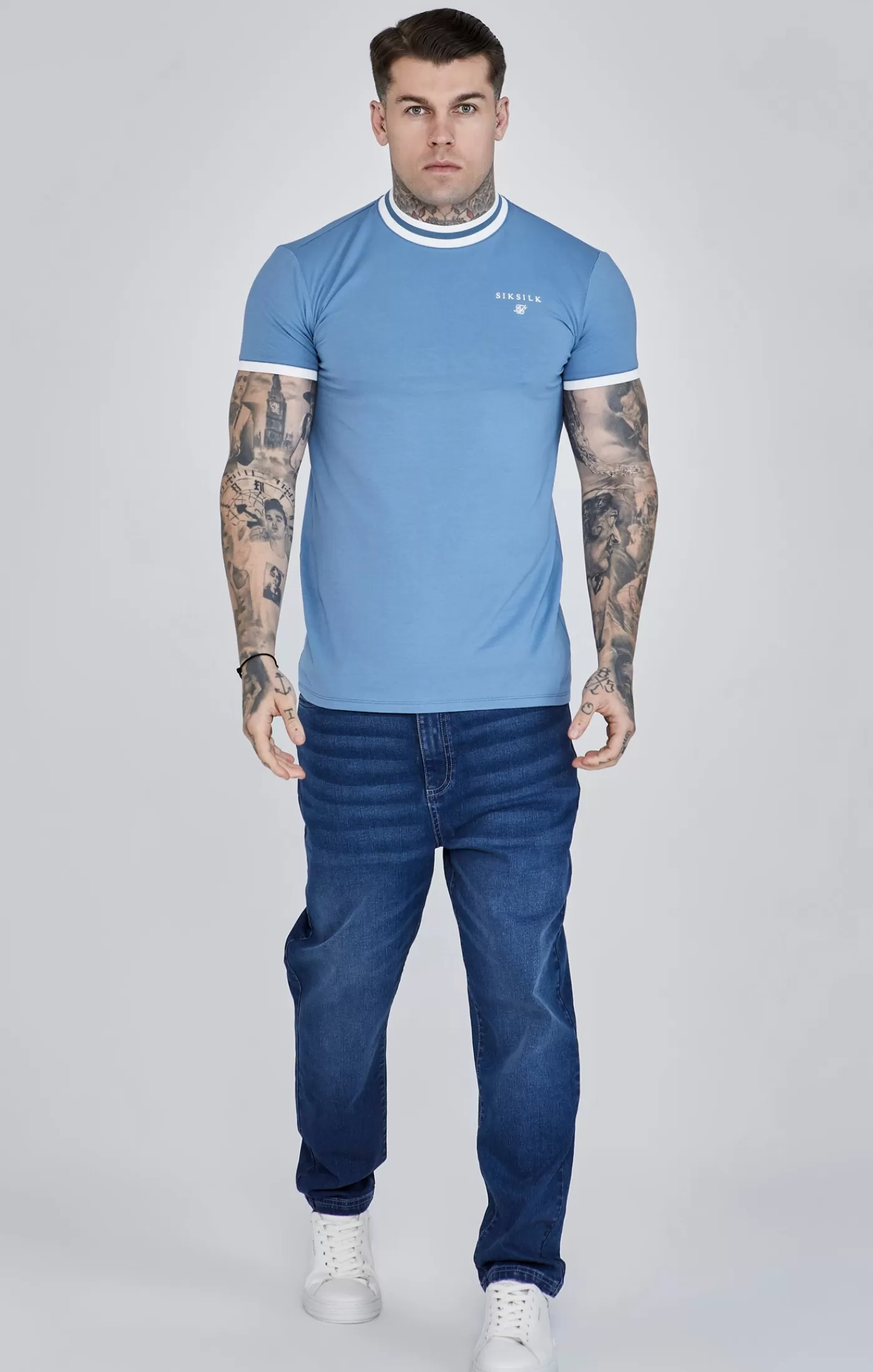 Fashion T-shirt Ringer Koszulki